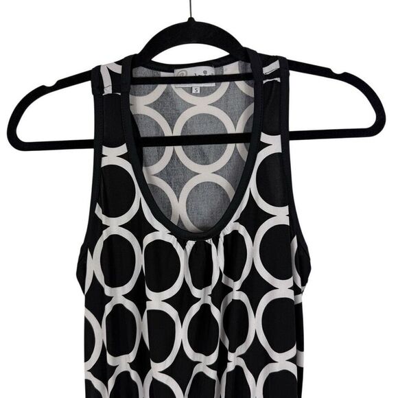 Mud Pie Black with white circles summer dress- size S - Picture 5 of 9